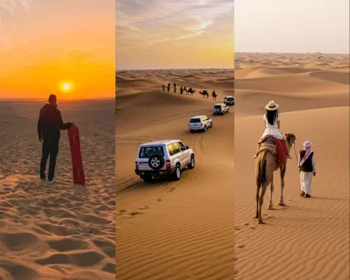 Camel Ride at Sunset Dubai Desert Safari